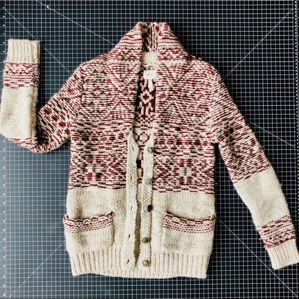 Aritzia Wilfred free wool cardigan jacket